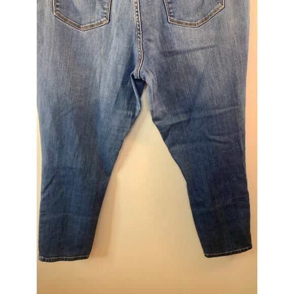 ISABEL MATERNITY Women's Medium Wash Skinny Crop Jeans / Size: 14 - Picture 10 of 10